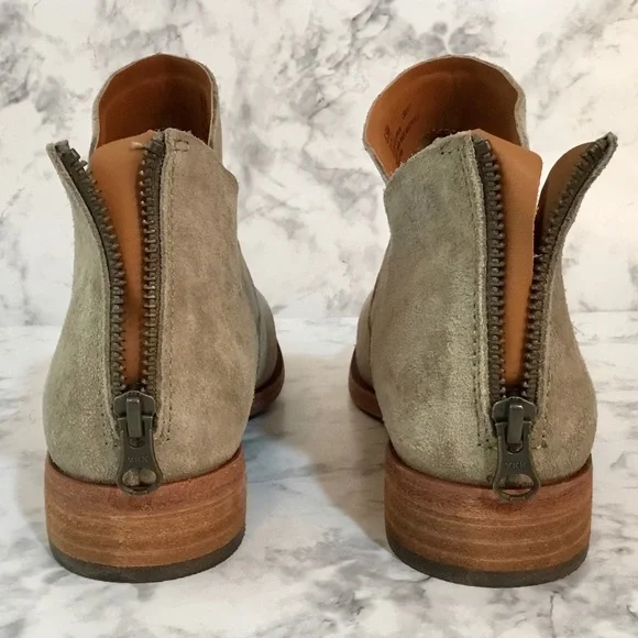 Kork-Ease ‘Ryder’ Tan Leather Suede Ankle Boot - Picture 10 of 16